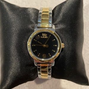 Icelink black gold and silver watch. brand new.